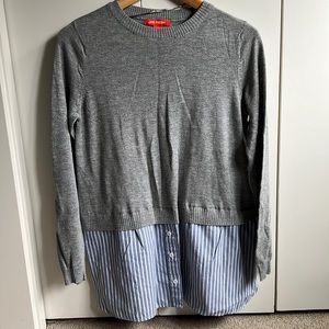 Joe Fresh sweater dress shirt top size small